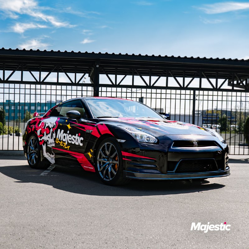 Majestic стал спонсором проекта Булкина с Nissan GT-R на 1400 сил